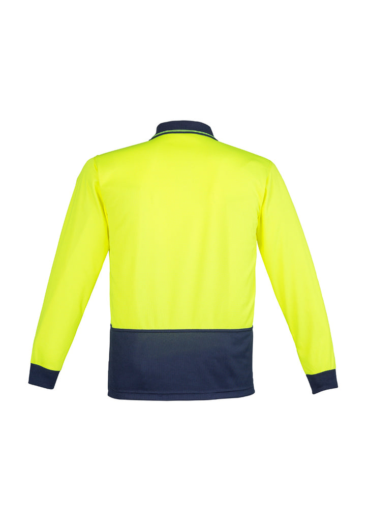 Syzmik-Syzmik Unisex Hi Vis Basic L/S Polo-Discount Workwear NZ