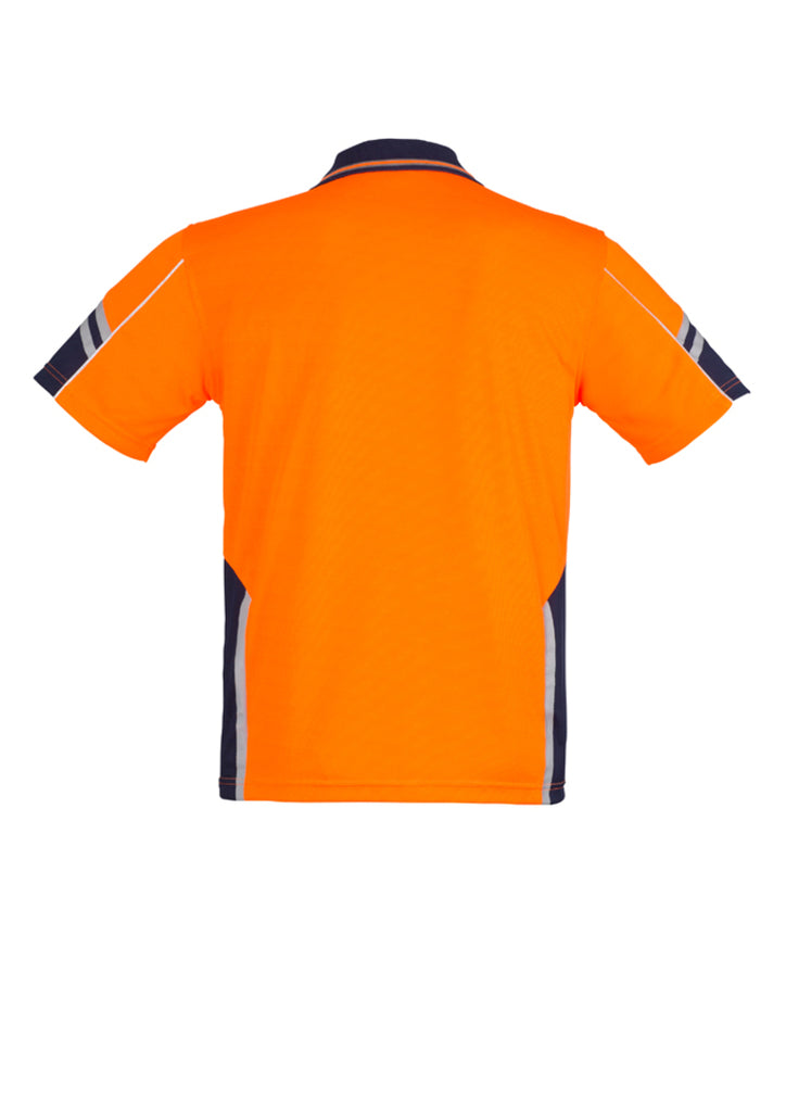 Syzmik-Syzmik Mens Hi Vis Squad S/S Polo-Discount Workwear NZ