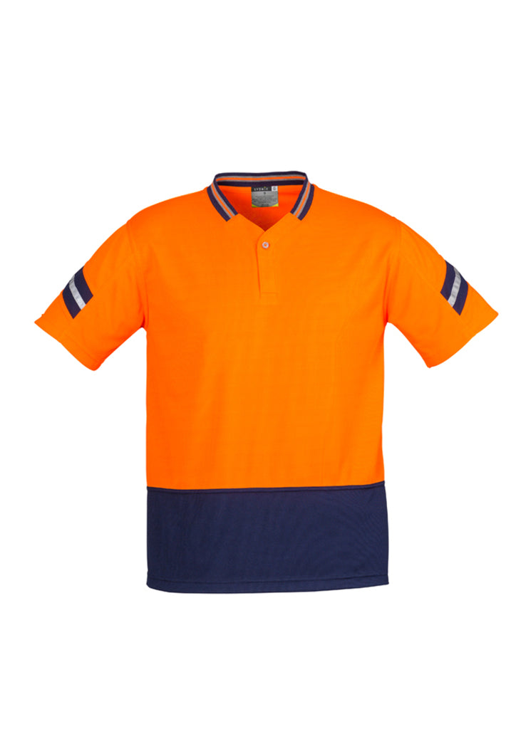 Syzmik-Syzmik Mens Hi Vis Astro Polo-Discount Workwear NZ