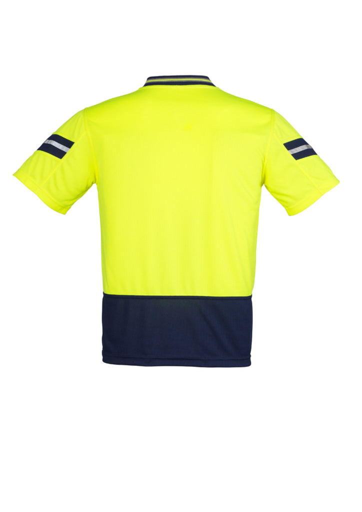 Syzmik-Syzmik Mens Hi Vis Astro Polo-Discount Workwear NZ