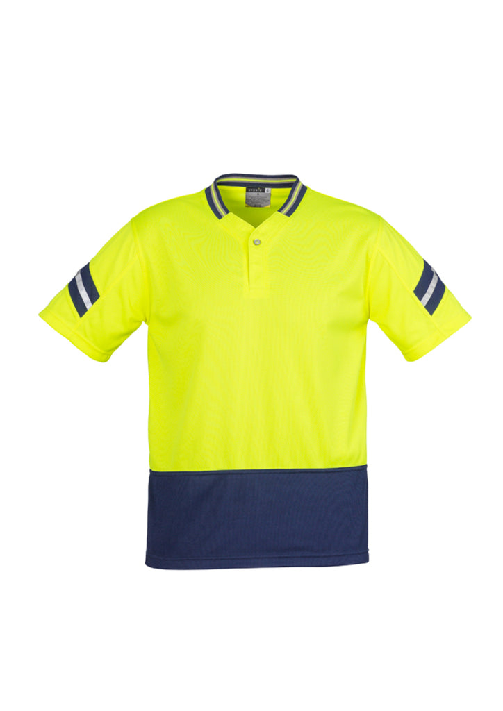 Syzmik-Syzmik Mens Hi Vis Astro Polo-Discount Workwear NZ