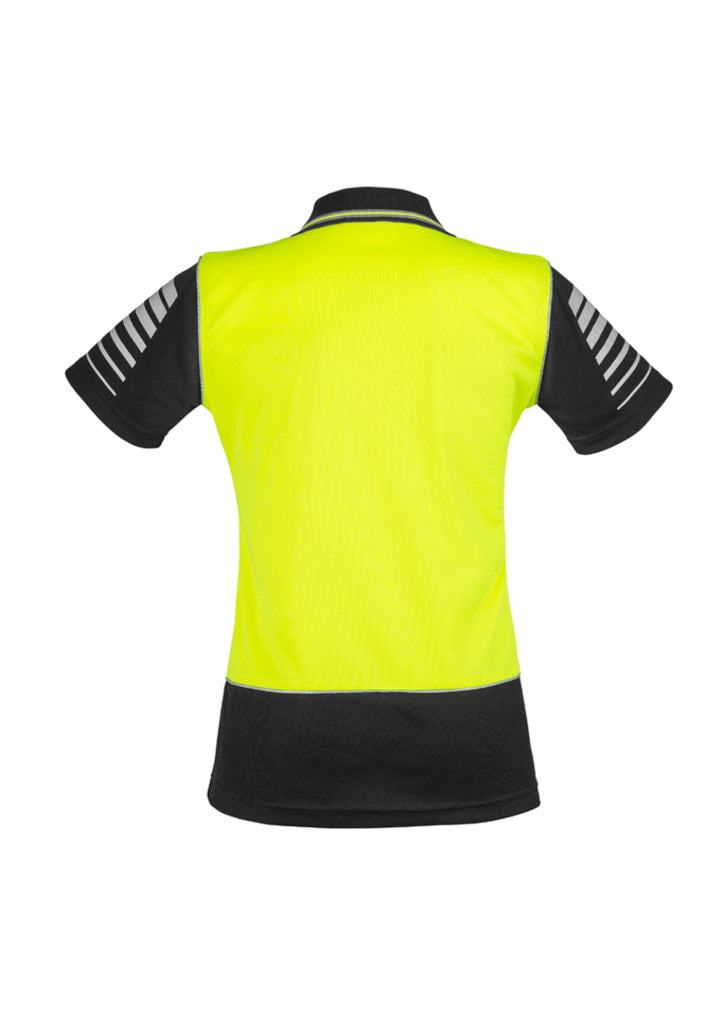 Syzmik-Syzmik Womens Hi Vis Zone Polo-Discount Workwear NZ