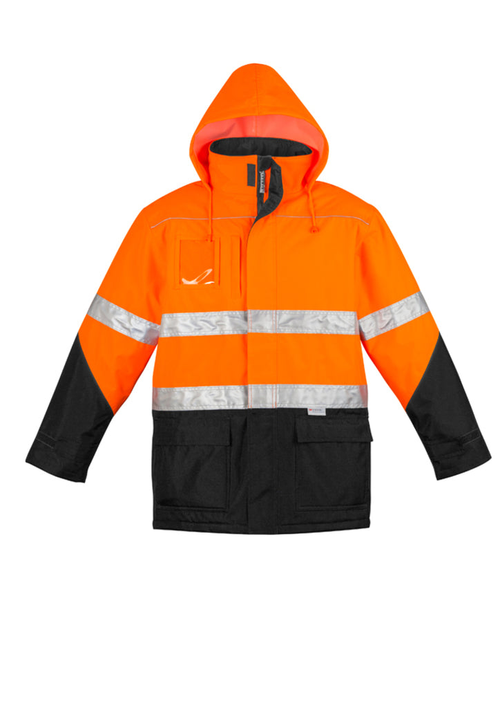 Syzmik-Syzmik Mens Hi Vis Storm Jacket-Discount Workwear NZ