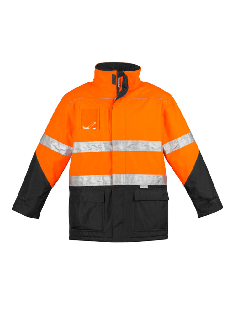 Syzmik-Syzmik Mens Hi Vis Storm Jacket-Discount Workwear NZ