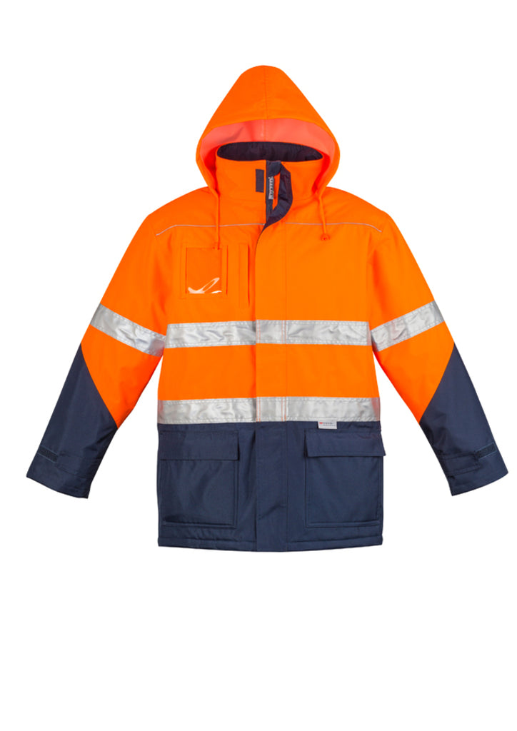 Syzmik-Syzmik Mens Hi Vis Storm Jacket-Discount Workwear NZ