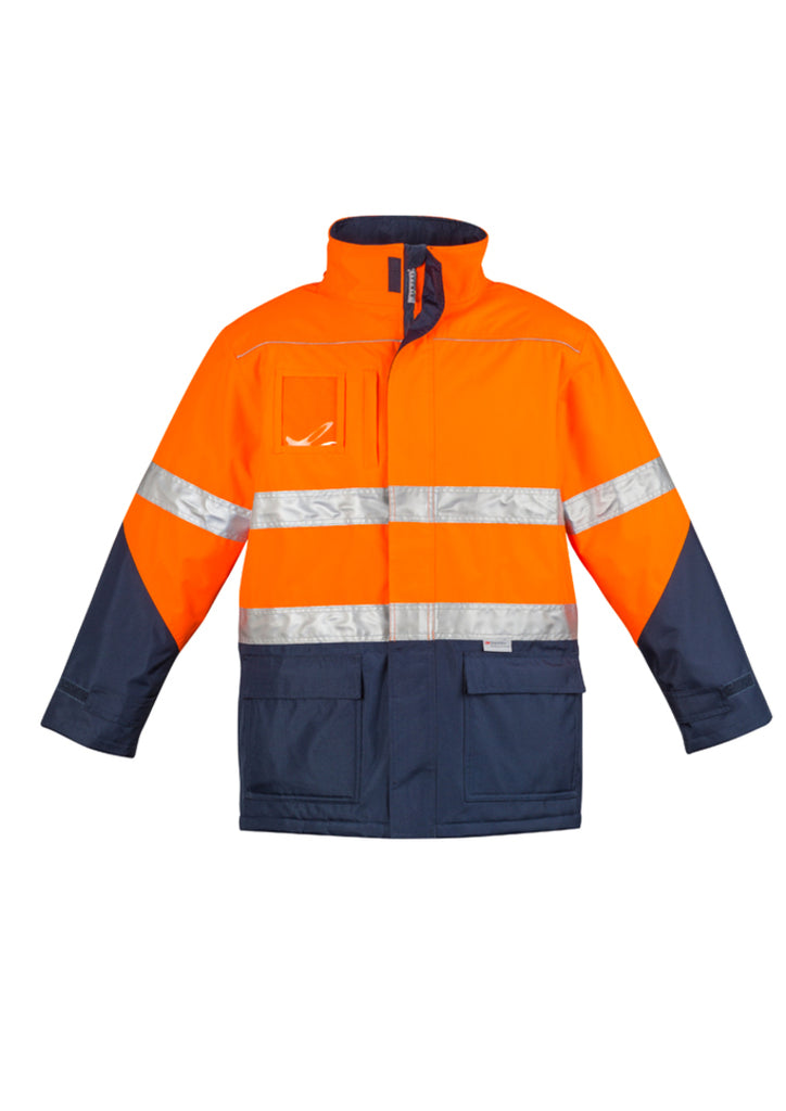 Syzmik-Syzmik Mens Hi Vis Storm Jacket-Discount Workwear NZ