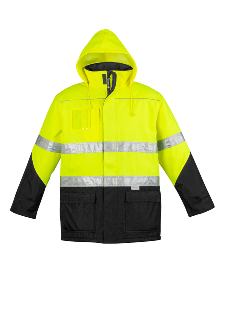 Syzmik-Syzmik Mens Hi Vis Storm Jacket-Discount Workwear NZ