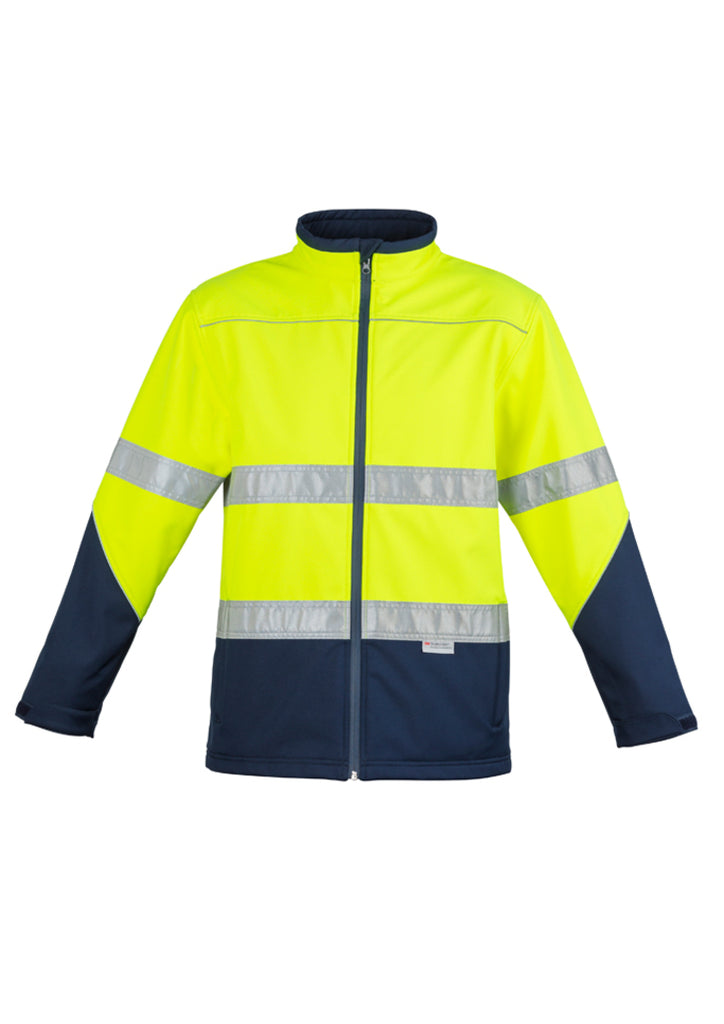 Syzmik-Syzmik Unisex Hi Vis Softshell Jacket-Discount Workwear NZ