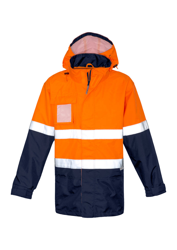 Syzmik-Syzmik Mens Hi Vis Ultralite Waterproof Jacket-Discount Workwear NZ