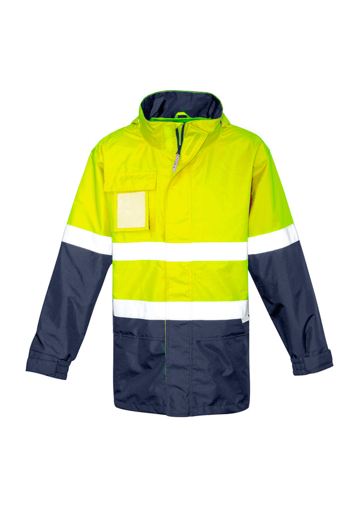 Syzmik-Syzmik Mens Hi Vis Ultralite Waterproof Jacket-Discount Workwear NZ