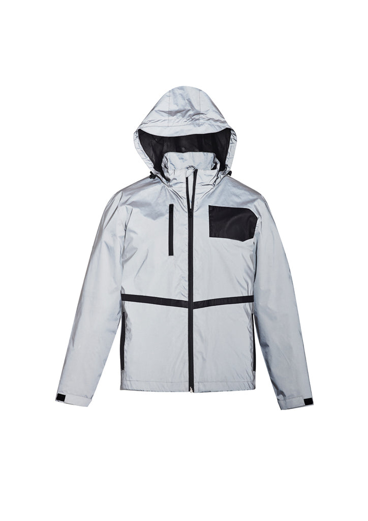 Syzmik-Syzmik Unisex Streetworx Reflective Waterproof Jacket-Discount Workwear NZ