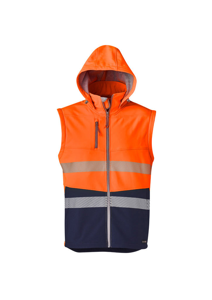 Syzmik-Syzmik Unisex Streetworx 2 in 1 Stretch Softshell Jacket-Discount Workwear NZ