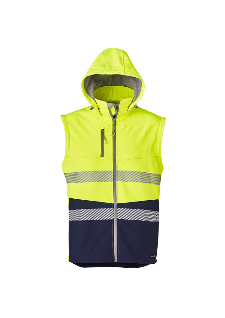 Syzmik-Syzmik Unisex Streetworx 2 in 1 Stretch Softshell Jacket-Discount Workwear NZ