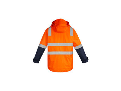 Syzmik-Syzmik Hi-Vis 4 in 1 Waterproof Jacket-Discount Workwear NZ