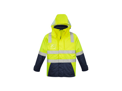 Syzmik-Syzmik Hi-Vis 4 in 1 Waterproof Jacket-Discount Workwear NZ