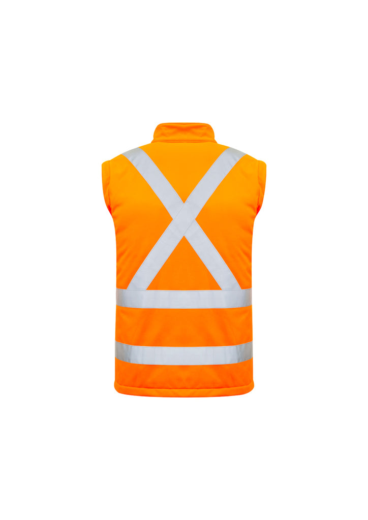 Syzmik-Syzmik Unisex Hi Vis X back 2 in 1 Softshell Jacket-Discount Workwear NZ