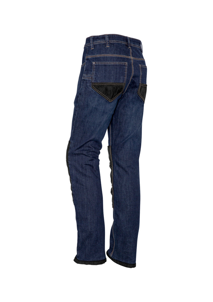 Syzmik-Syzmik Mens Cordura® Stretch Denim Jeans-Discount Workwear NZ