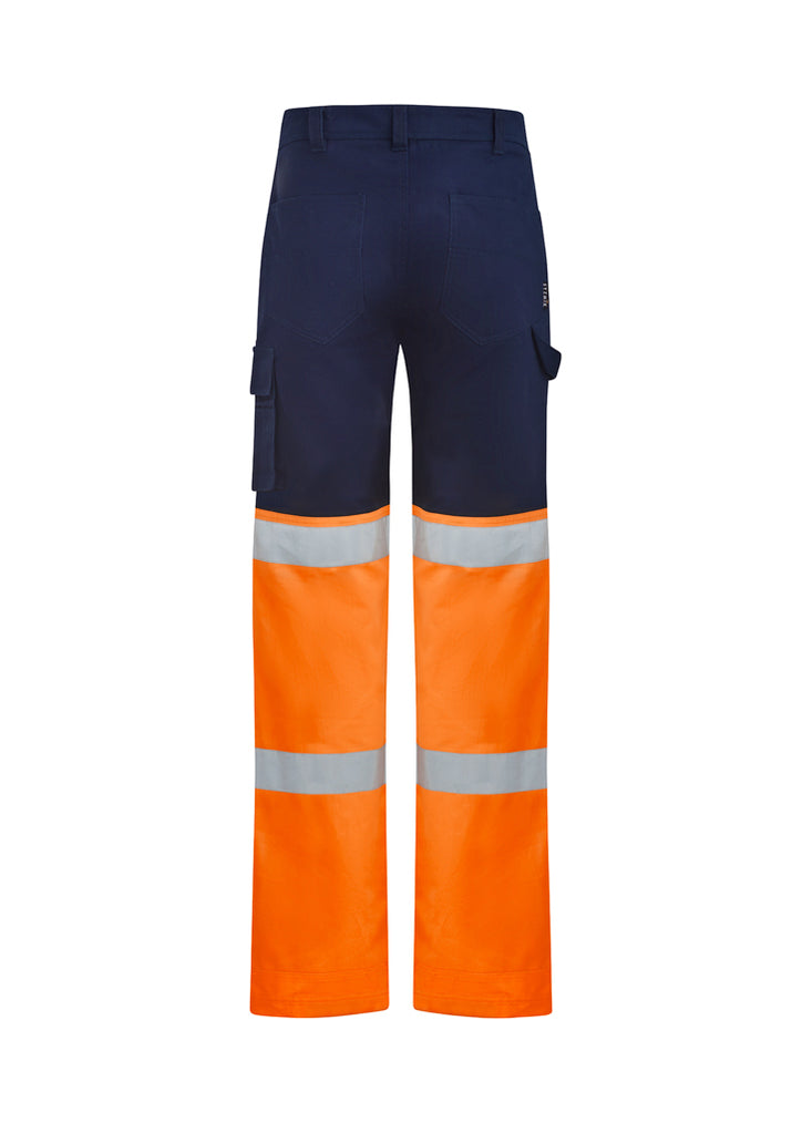 Syzmik-Syzmik Mens Bio Motion Hi Vis Taped Pant-Discount Workwear NZ