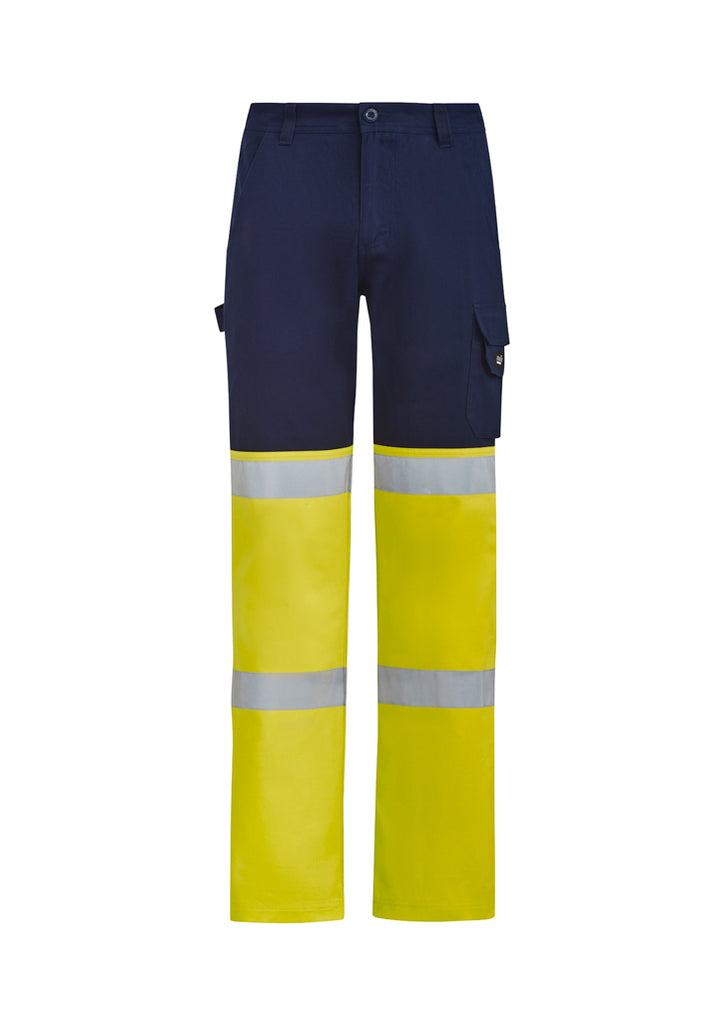 Syzmik-Syzmik Mens Bio Motion Hi Vis Taped Pant-Discount Workwear NZ