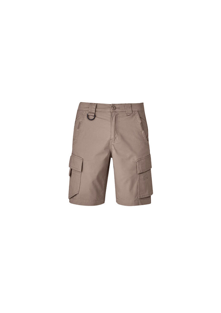 Syzmik-Syzmik Mens Streetworx Curved Cargo Short-Discount Workwear NZ