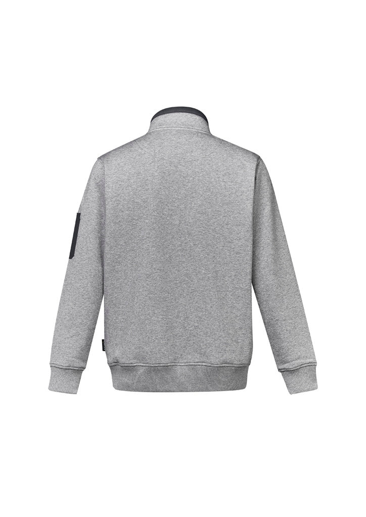 Syzmik-Syzmik Unisex 1/4 Zip Brushed Fleece Pullover-Discount Workwear NZ