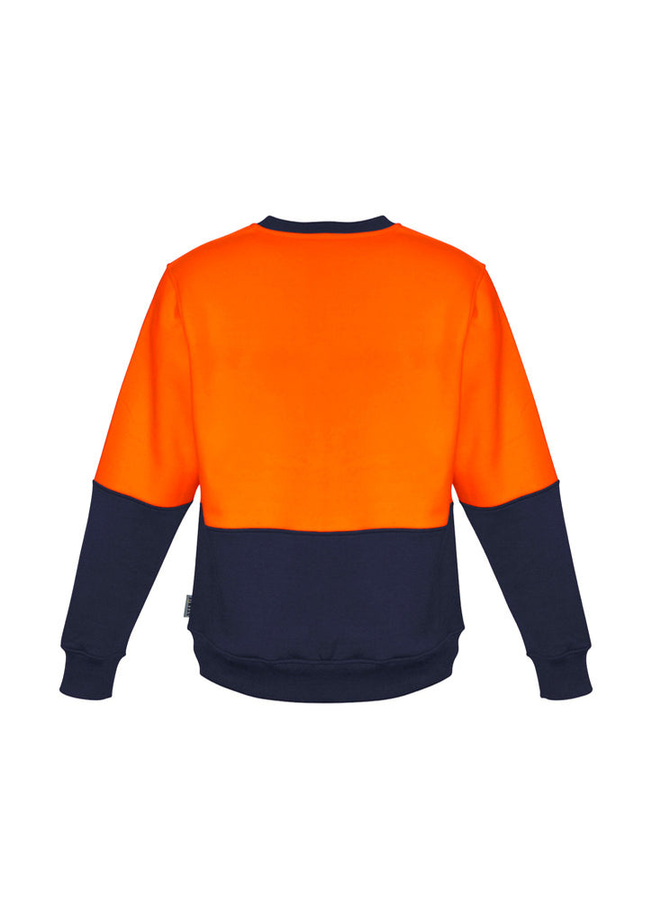 Syzmik-Syzmik Unisex Hi Vis Crew Sweatshirt-Discount Workwear NZ