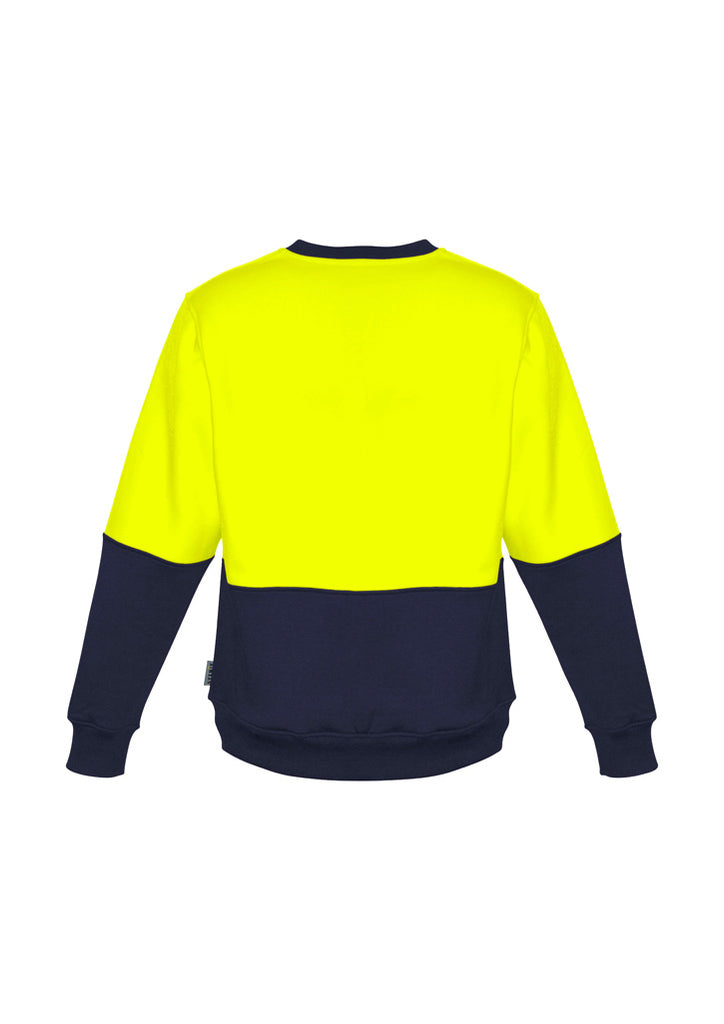 Syzmik-Syzmik Unisex Hi Vis Crew Sweatshirt-Discount Workwear NZ