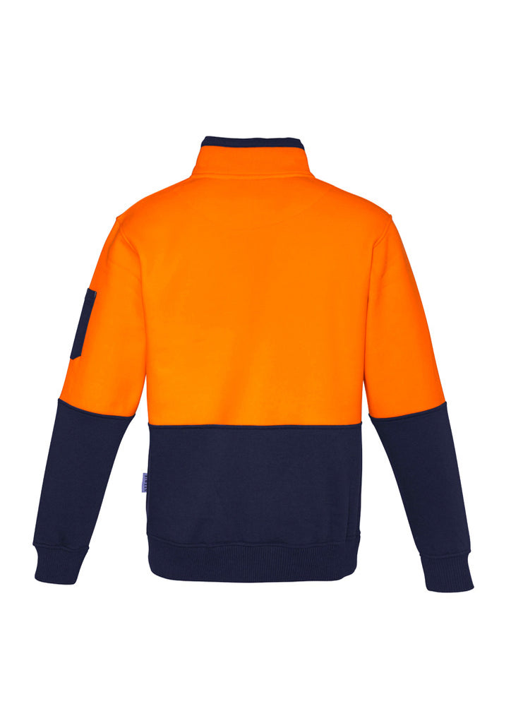 Syzmik-Syzmik Unisex Hi Vis 1/2 Zip Pullover-Discount Workwear NZ