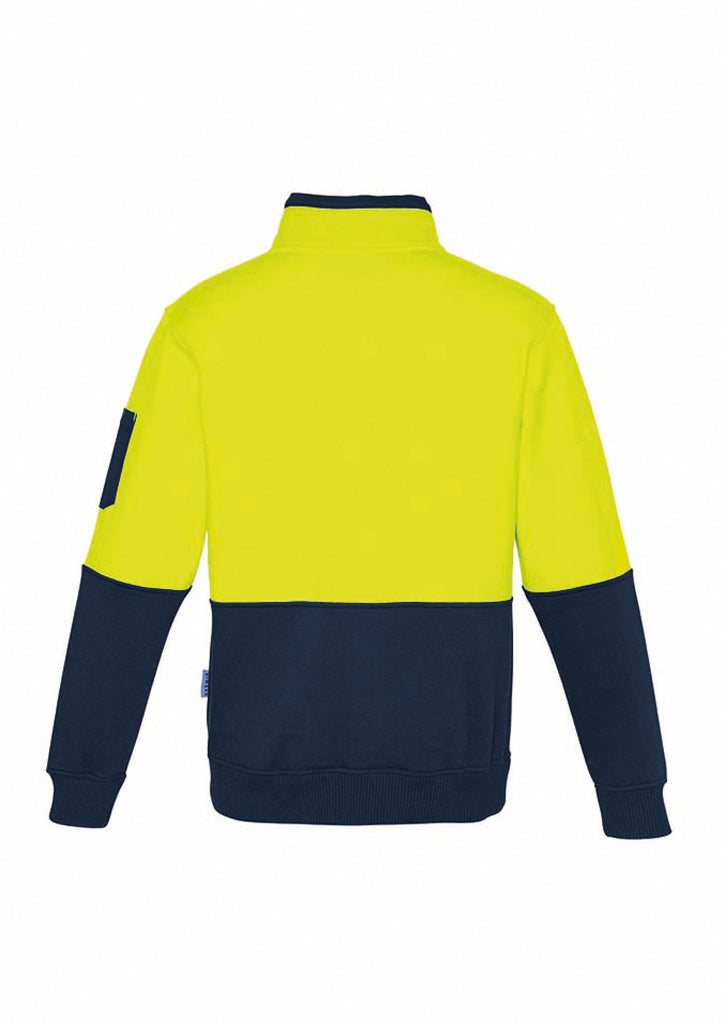 Syzmik-Syzmik Unisex Hi Vis 1/2 Zip Pullover-Discount Workwear NZ