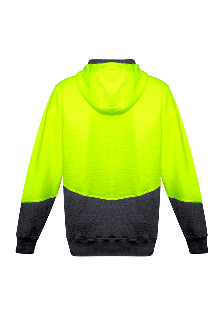 Syzmik-Syzmik Unisex Hi Vis Textured Jacquard Hoodie-Discount Workwear NZ