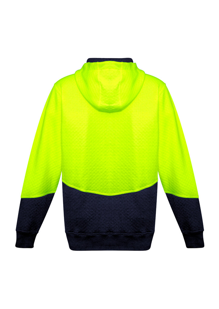 Syzmik-Syzmik Unisex Hi Vis Textured Jacquard Hoodie-Discount Workwear NZ