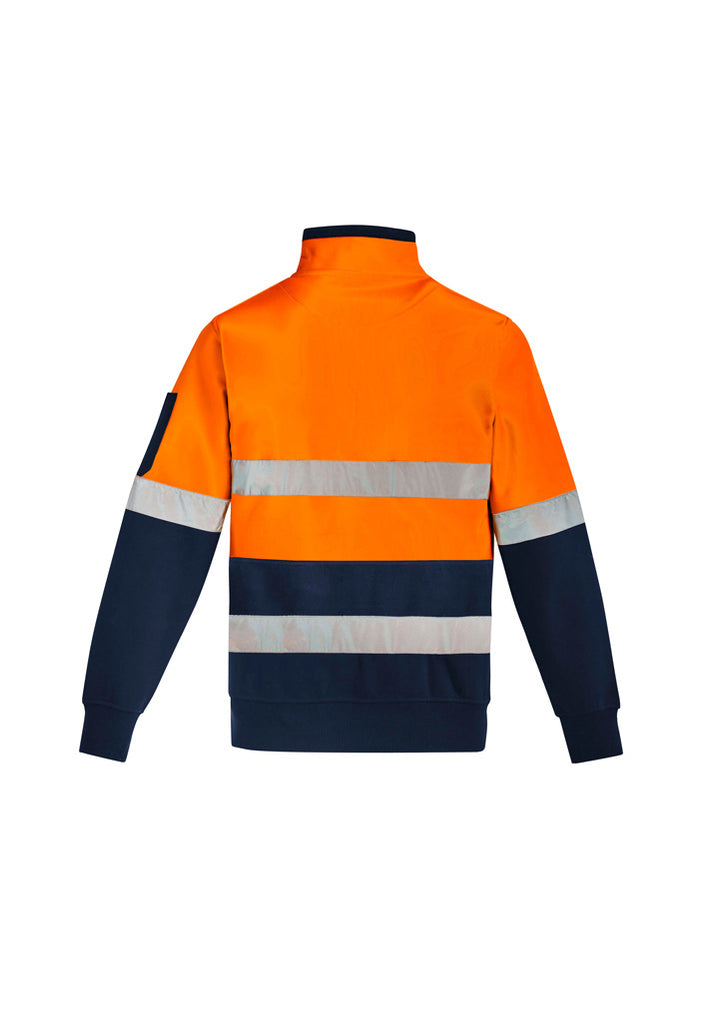 Syzmik-Syzmik Unisex Hi Vis 1/4 Zip Pullover - Hoop Taped-Discount Workwear NZ