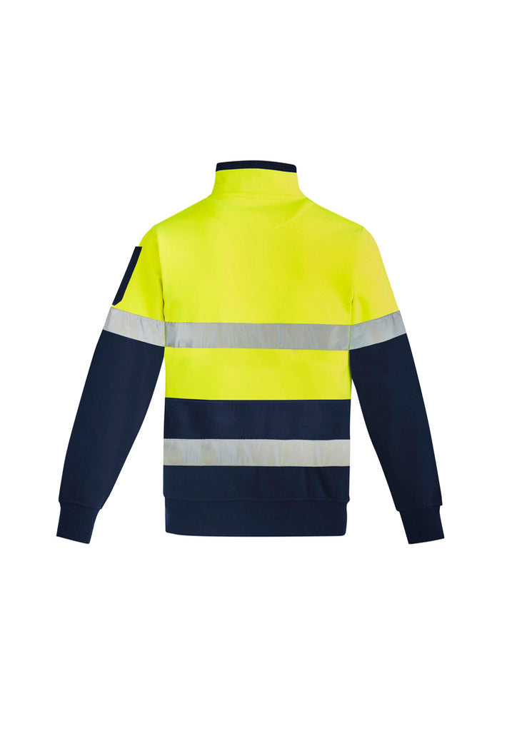 Syzmik-Syzmik Unisex Hi Vis 1/4 Zip Pullover - Hoop Taped-Discount Workwear NZ