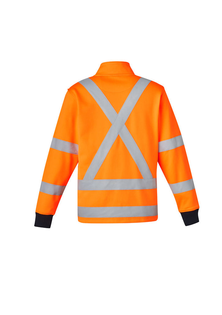 Syzmik-Syzmik Unisex Hi Vis X Back Rail Jumper-Discount Workwear NZ