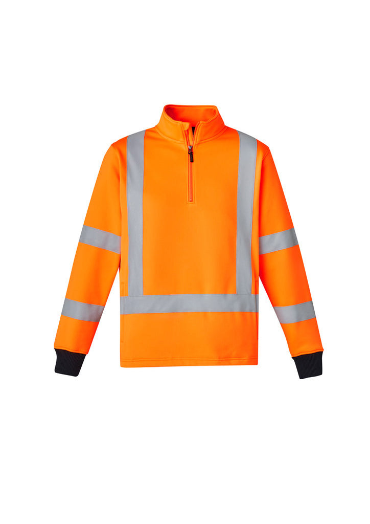 Syzmik-Syzmik Unisex Hi Vis X Back Rail Jumper-Discount Workwear NZ