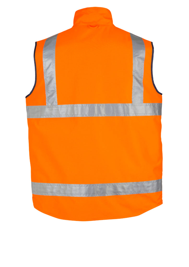 Syzmik-Syzmik Mens Hi Vis Lightweight Waterproof Vest-Discount Workwear NZ