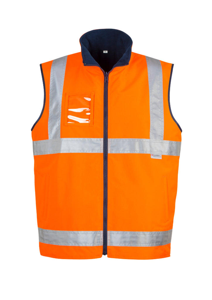 Syzmik-Syzmik Mens Hi Vis Lightweight Waterproof Vest-Discount Workwear NZ