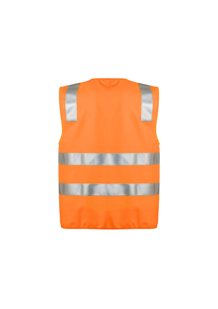 Syzmik-Syzmik Unisex Hi Vis Zip Vest-Discount Workwear NZ