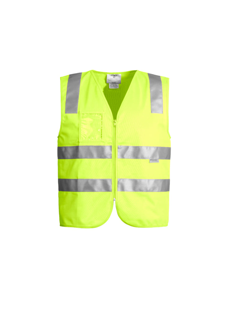 Syzmik-Syzmik Unisex Hi Vis Zip Vest-Discount Workwear NZ