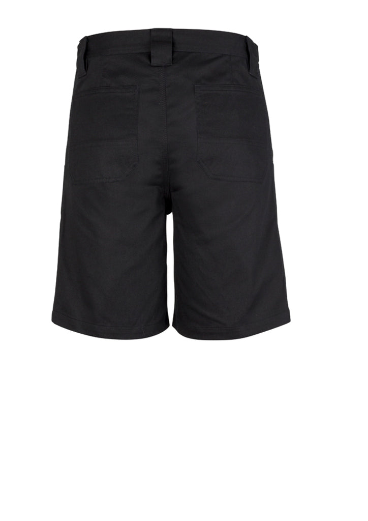 Syzmik-Syzmik Mens Plain Utility Short-Discount Workwear NZ