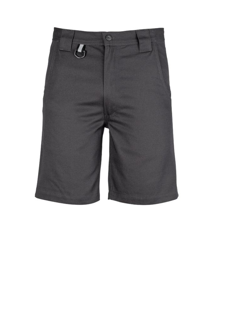 Syzmik-Syzmik Mens Plain Utility Short-Discount Workwear NZ