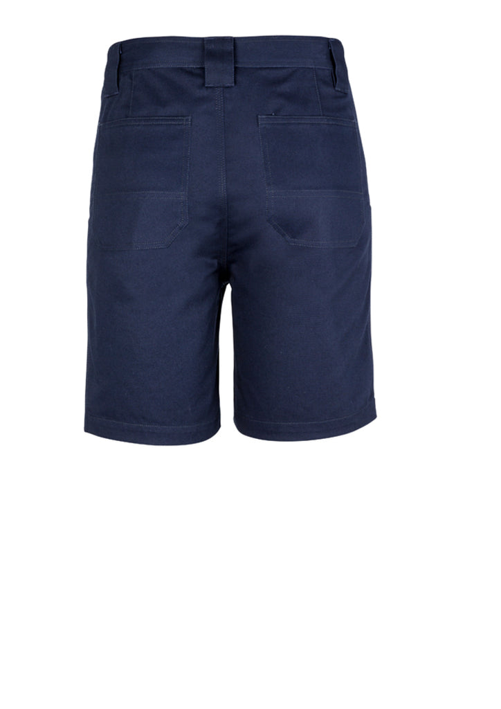 Syzmik-Syzmik Mens Plain Utility Short-Discount Workwear NZ