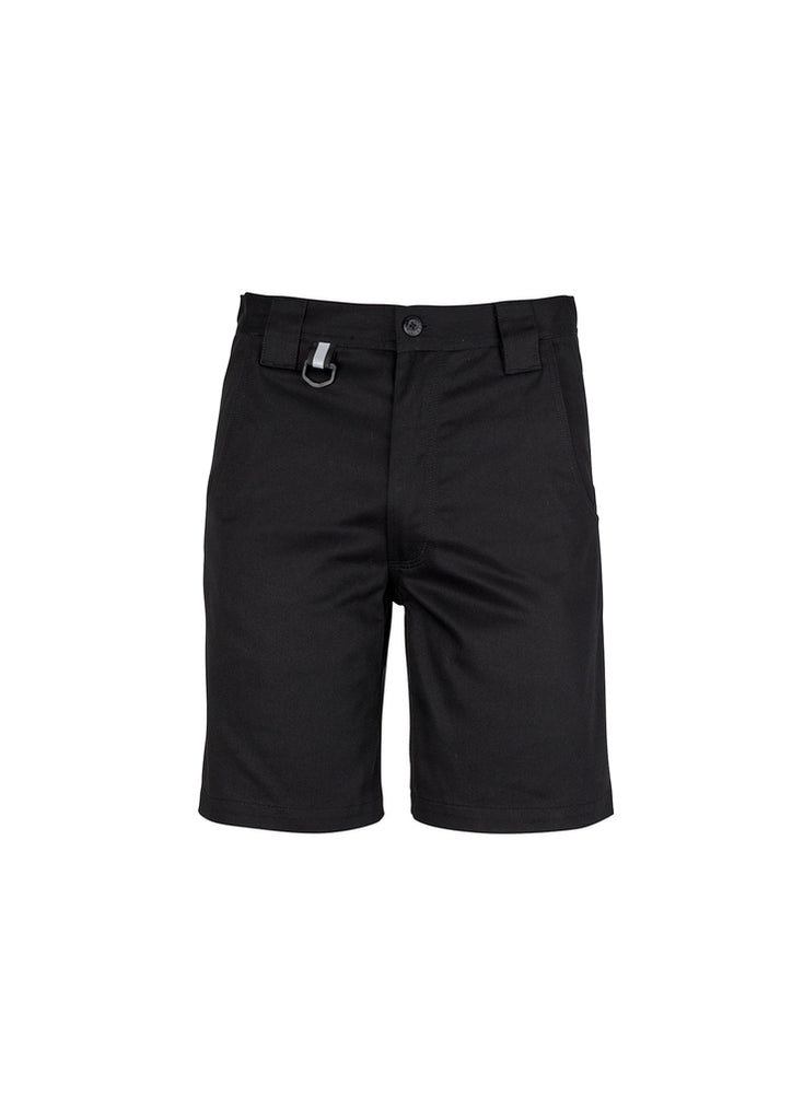 Syzmik-Syzmik Mens Plain Utility Short-Discount Workwear NZ