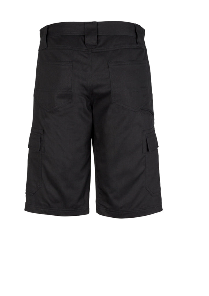 Syzmik-Syzmik Mens Midweight Drill Cargo Short-Discount Workwear NZ