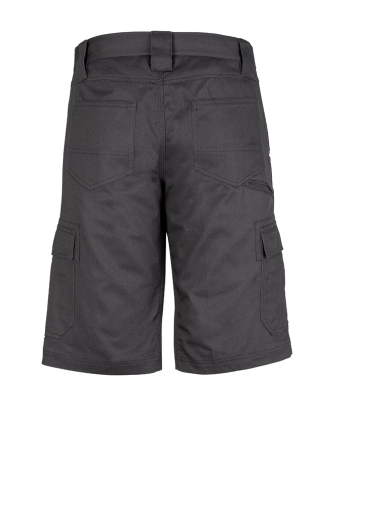 Syzmik-Syzmik Mens Midweight Drill Cargo Short-Discount Workwear NZ