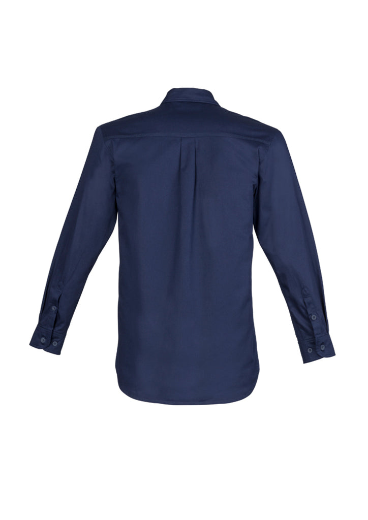 Syzmik-Syzmik Mens Lightweight Tradie L/S Shirt-Discount Workwear NZ