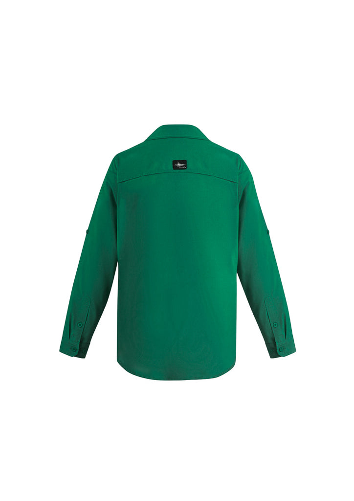 Syzmik-Syzmik Mens Outdoor L/S Shirt-Discount Workwear NZ