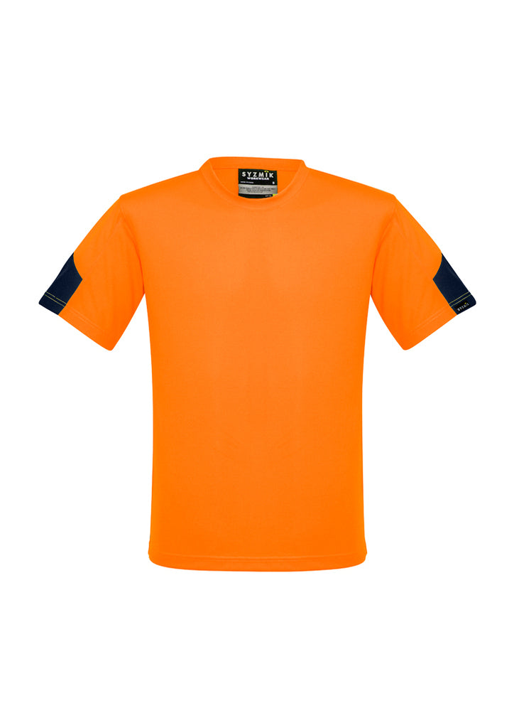 Syzmik-Syzmik Mens Hi Vis Squad Tee Shirt-Discount Workwear NZ