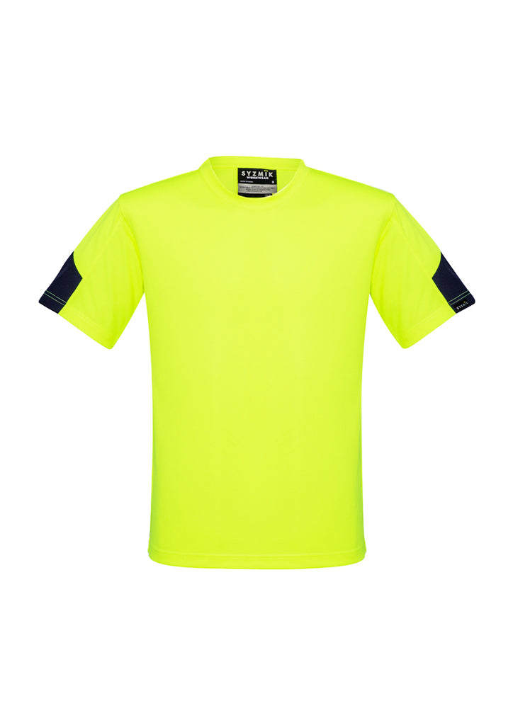 Syzmik-Syzmik Mens Hi Vis Squad Tee Shirt-Discount Workwear NZ