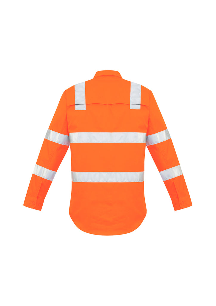 Syzmik-Syzmik Mens Bio Motion Vic Rail Shirt-Discount Workwear NZ